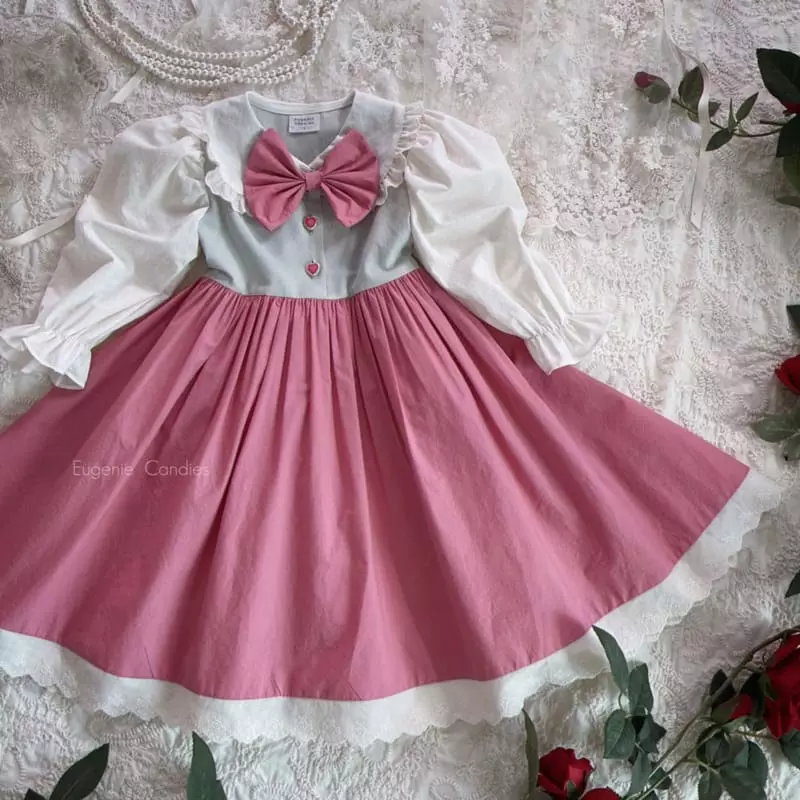 Eugenie Candies - Korean Children Fashion - #magicofchildhood - Rom One-piece - 3