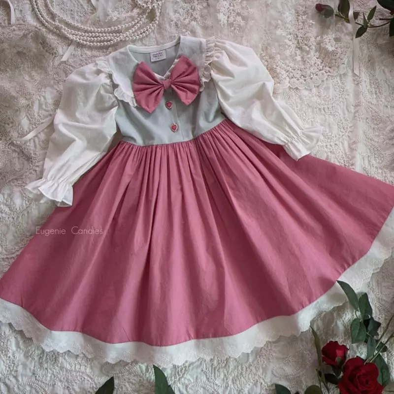 Eugenie Candies - Korean Children Fashion - #prettylittlegirls - Rom One-piece - 5