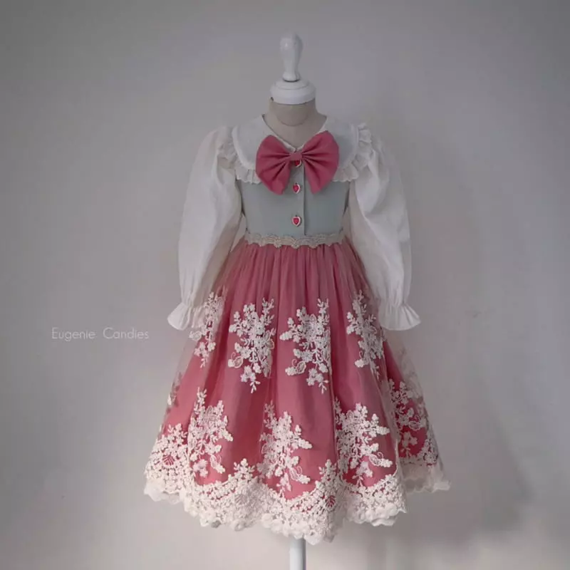 Eugenie Candies - Korean Children Fashion - #stylishchildhood - Rom One-piece - 8