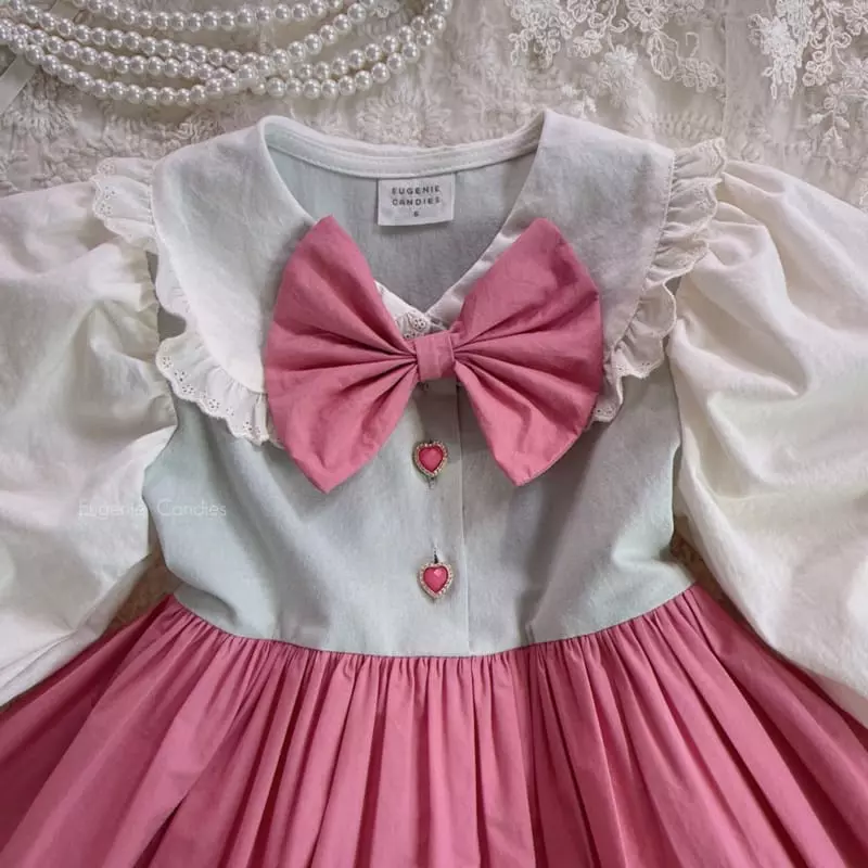 Eugenie Candies - Korean Children Fashion - #todddlerfashion - Rom One-piece - 6