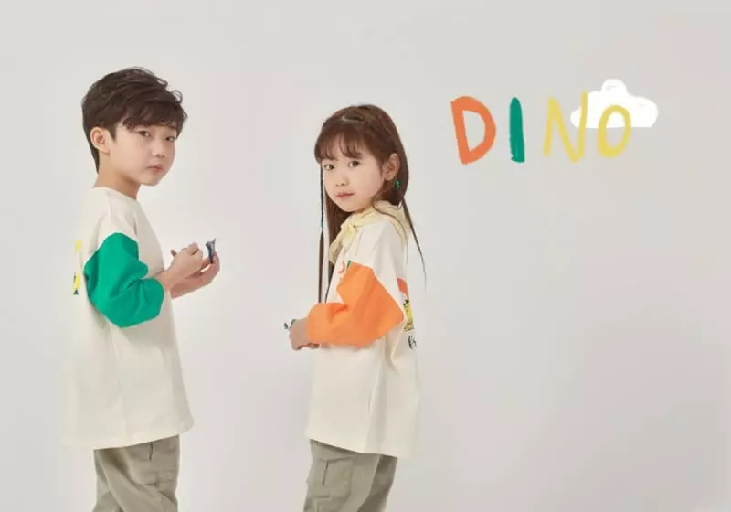 Fashion King - Korean Children Fashion - #Kfashion4kids - Dino Tee - 3