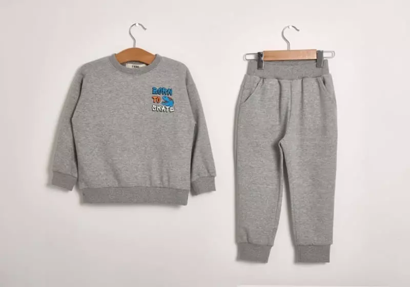 Fashion King - Korean Children Fashion - #childofig - Born To Skate Top Bottom SEt  - 11