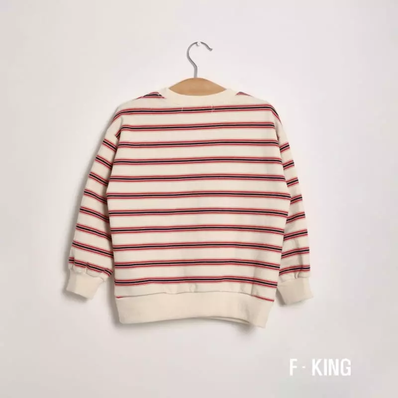 Fashion King - Korean Children Fashion - #childofig - Boston Stripes Sweatshirt - 11
