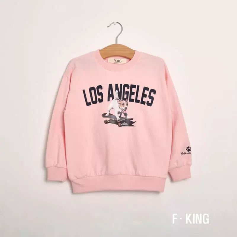 Fashion King - Korean Children Fashion - #childofig - Los Angeles Sweatshirt - 10