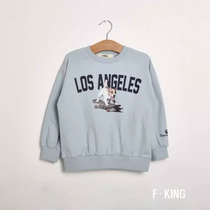Fashion King - Korean Children Fashion - #childrensboutique - Los Angeles Sweatshirt - 11