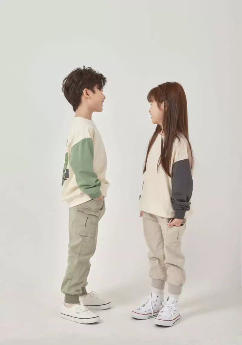Fashion King - Korean Children Fashion - #designkidswear - Jeep Cha Sweatshirt - 5