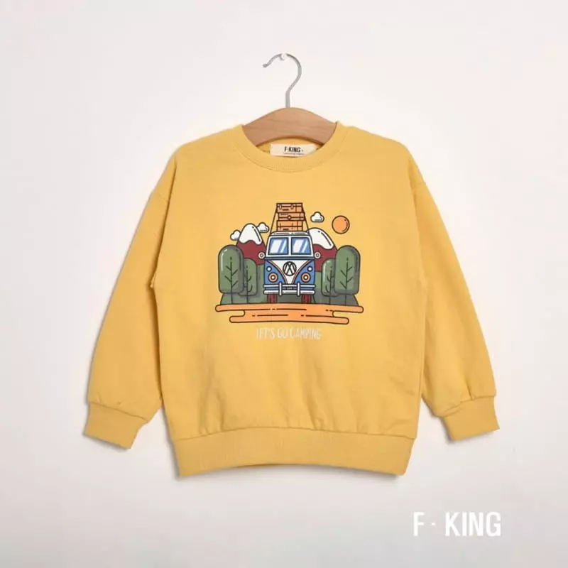 Fashion King - Korean Children Fashion - #discoveringself - Camping Sweatshirt - 8