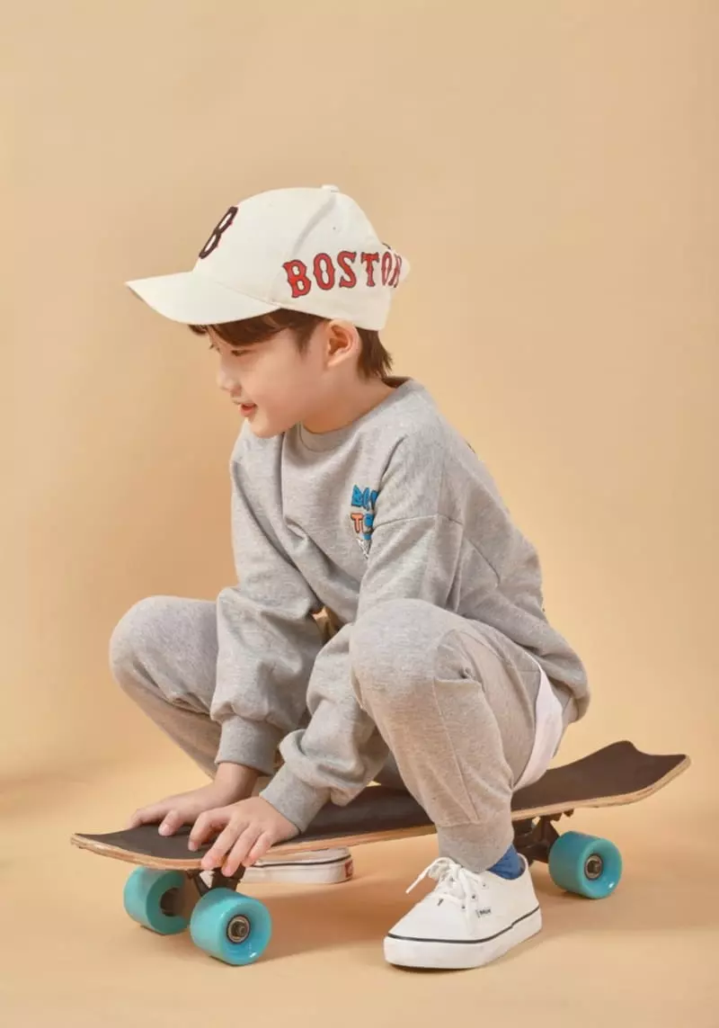 Fashion King - Korean Children Fashion - #fashionkids - Born To Skate Top Bottom SEt  - 2