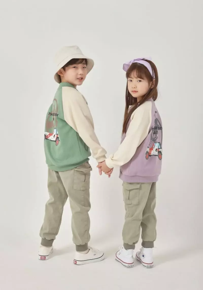 Fashion King - Korean Children Fashion - #kidzfashiontrend - Jurassic Zip-up Jumper - 8