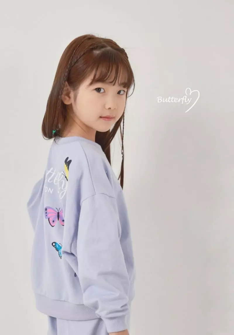 Fashion King - Korean Children Fashion - #kidzfashiontrend - Navi Top Bottom Set