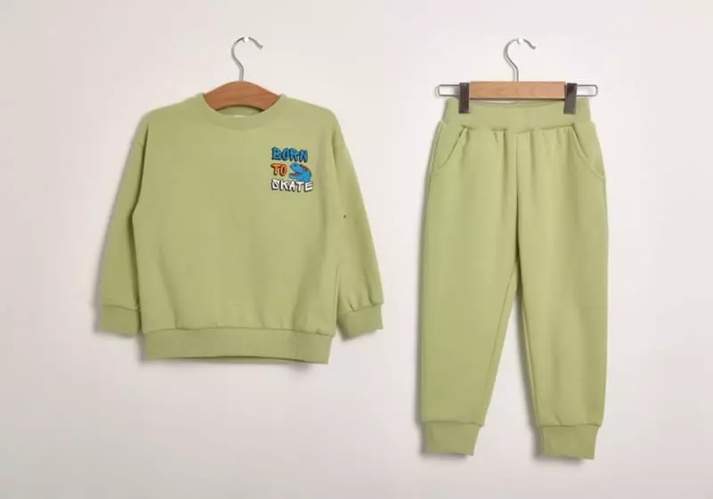Fashion King - Korean Children Fashion - #minifashionista - Born To Skate Top Bottom SEt  - 9