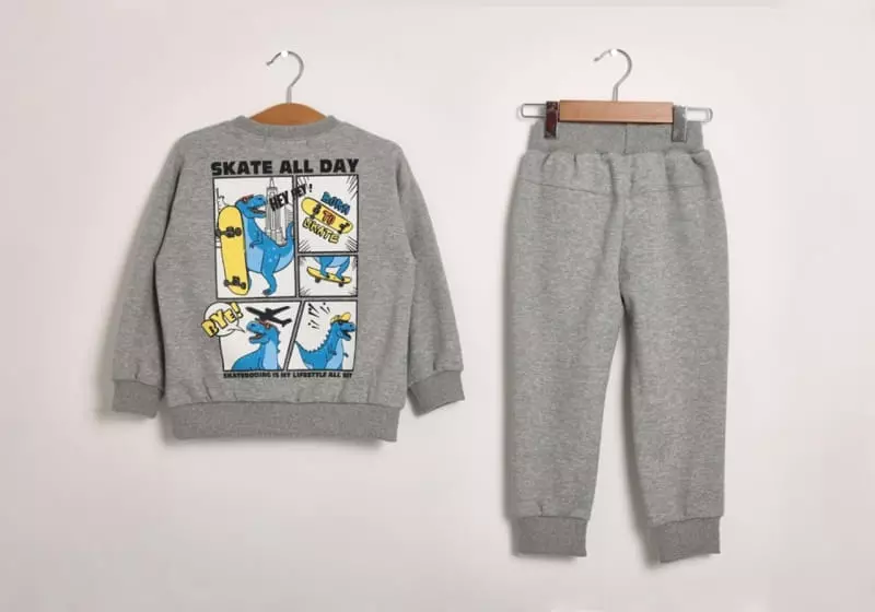 Fashion King - Korean Children Fashion - #prettylittlegirls - Born To Skate Top Bottom SEt  - 10