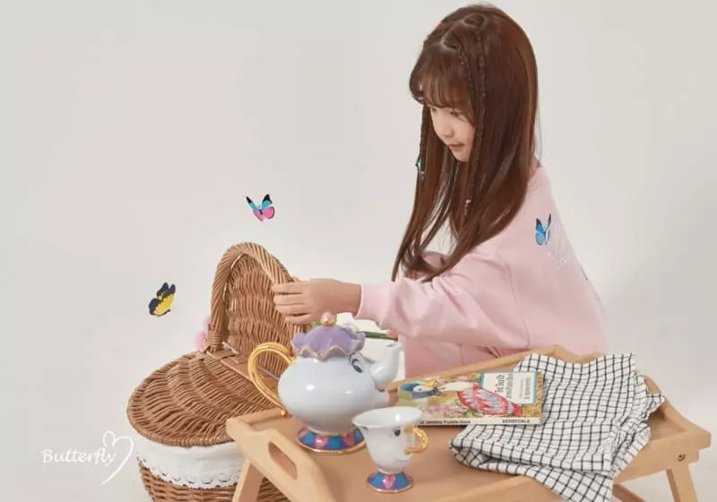 Fashion King - Korean Children Fashion - #prettylittlegirls - Navi Top Bottom Set - 6