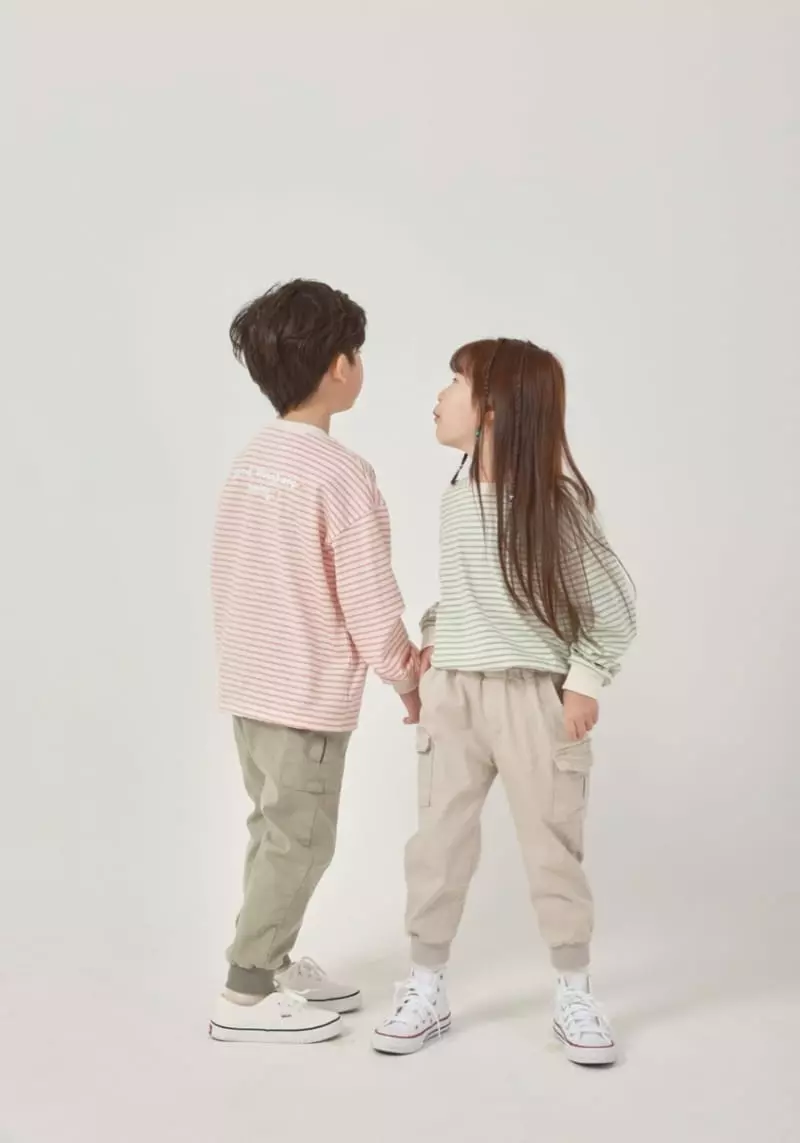 Fashion King - Korean Children Fashion - #todddlerfashion - Happy Stripes Tee - 3