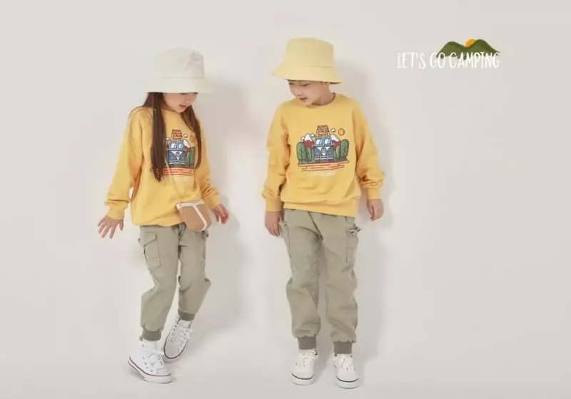 Fashion King - Korean Children Fashion - #todddlerfashion - Camping Sweatshirt - 2
