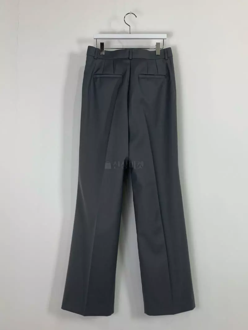 Fav - Korean Women Fashion - #womensfashion - Low Pintuck Pants - 4