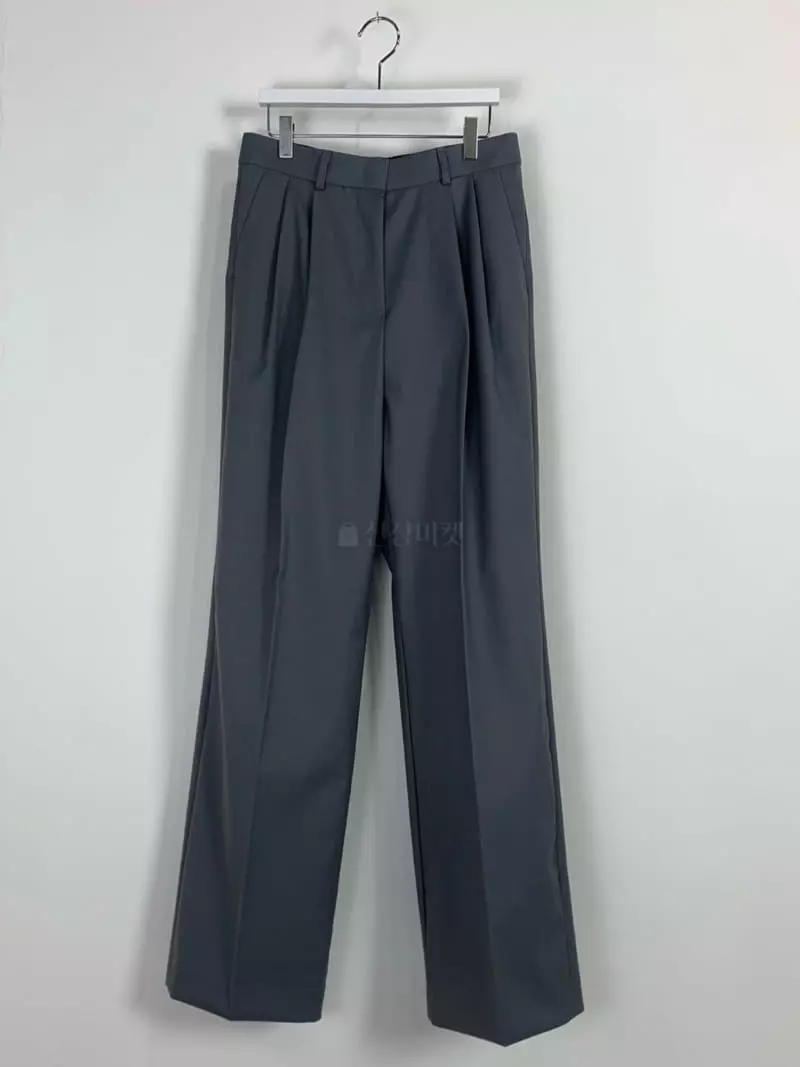 Fav - Korean Women Fashion - #womensfashion - Low Pintuck Pants - 3