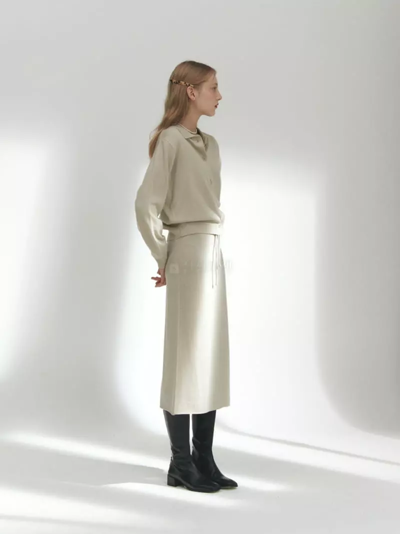Fave - Korean Women Fashion - #momslook - Classic Knit Skirt