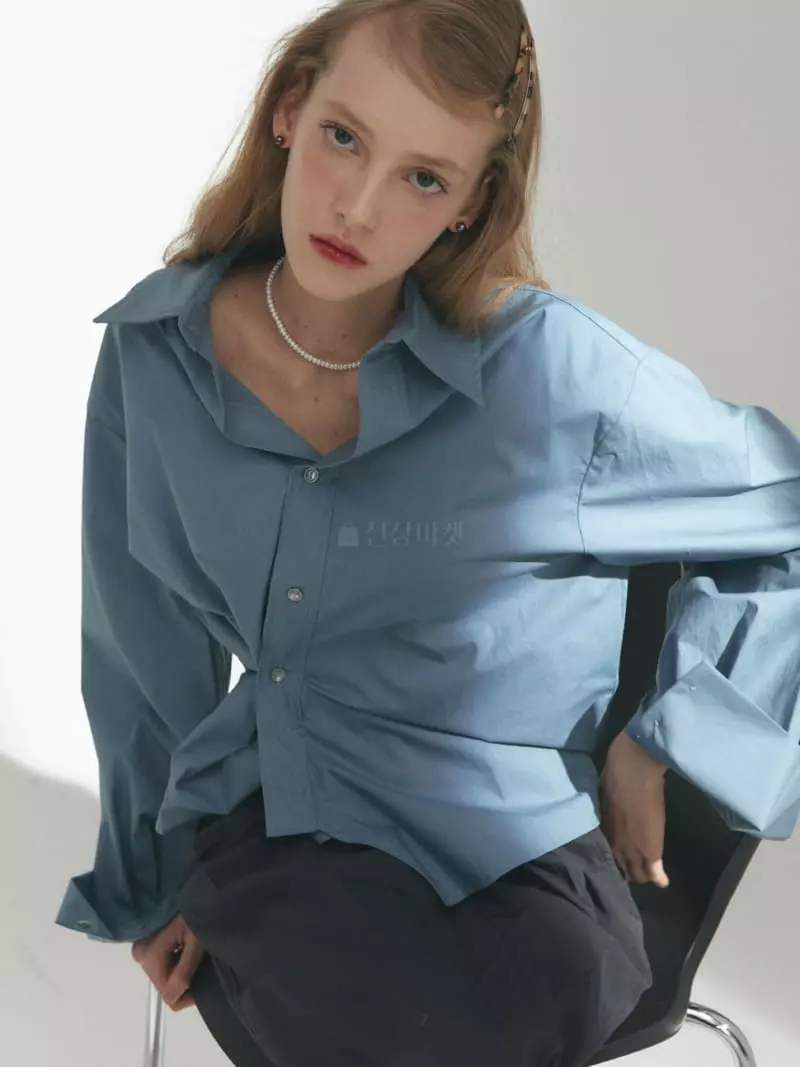 Fave - Korean Women Fashion - #momslook - Dear Lap Shirt - 2