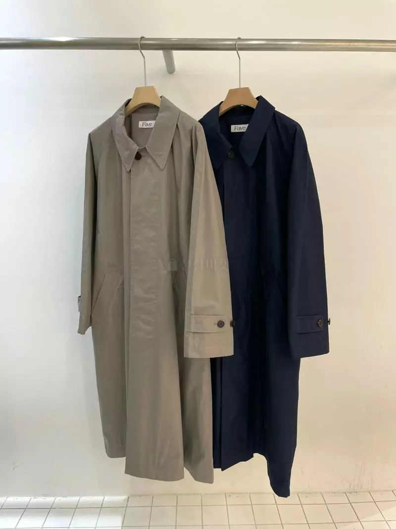 Fave - Korean Women Fashion - #romanticstyle - Mori Trench Coat - 4