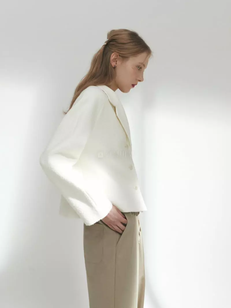 Fave - Korean Women Fashion - #thelittlethings - Tweed Jacket - 2