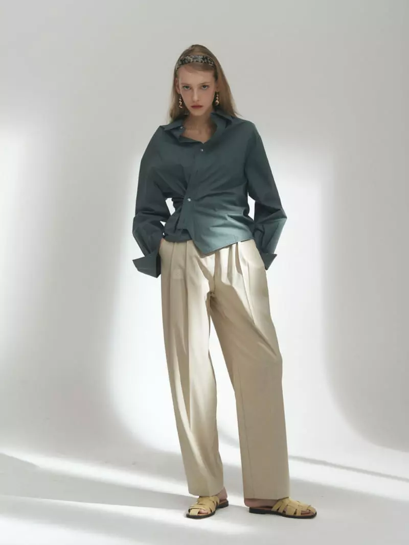 Fave - Korean Women Fashion - #vintagekidsstyle - Mer Pants - 2