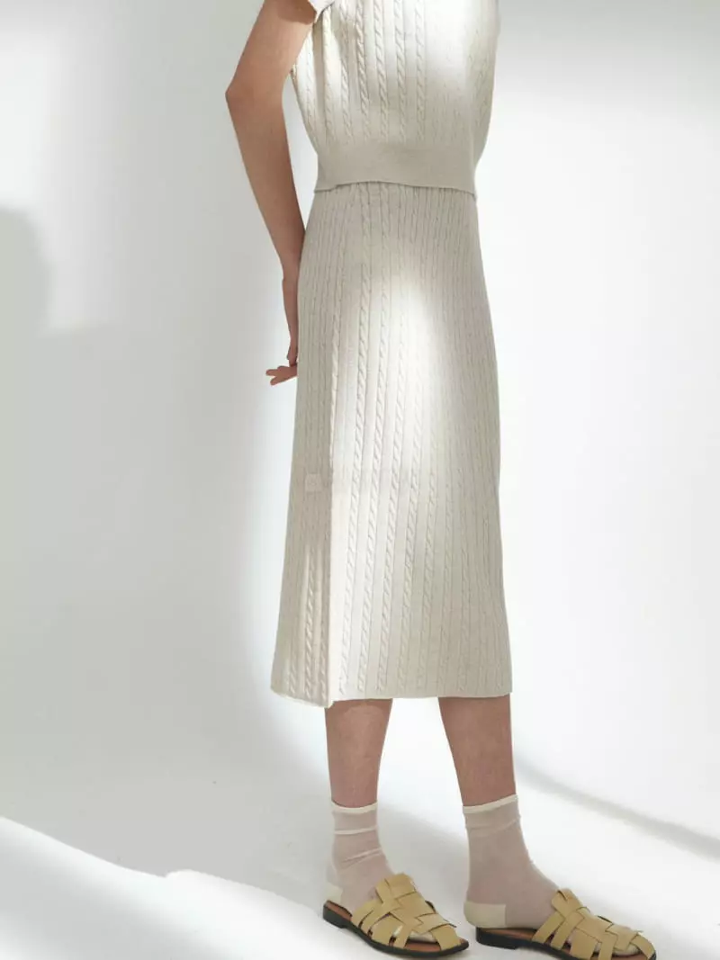 Fave - Korean Women Fashion - #womensfashion - Twist Skirt - 2