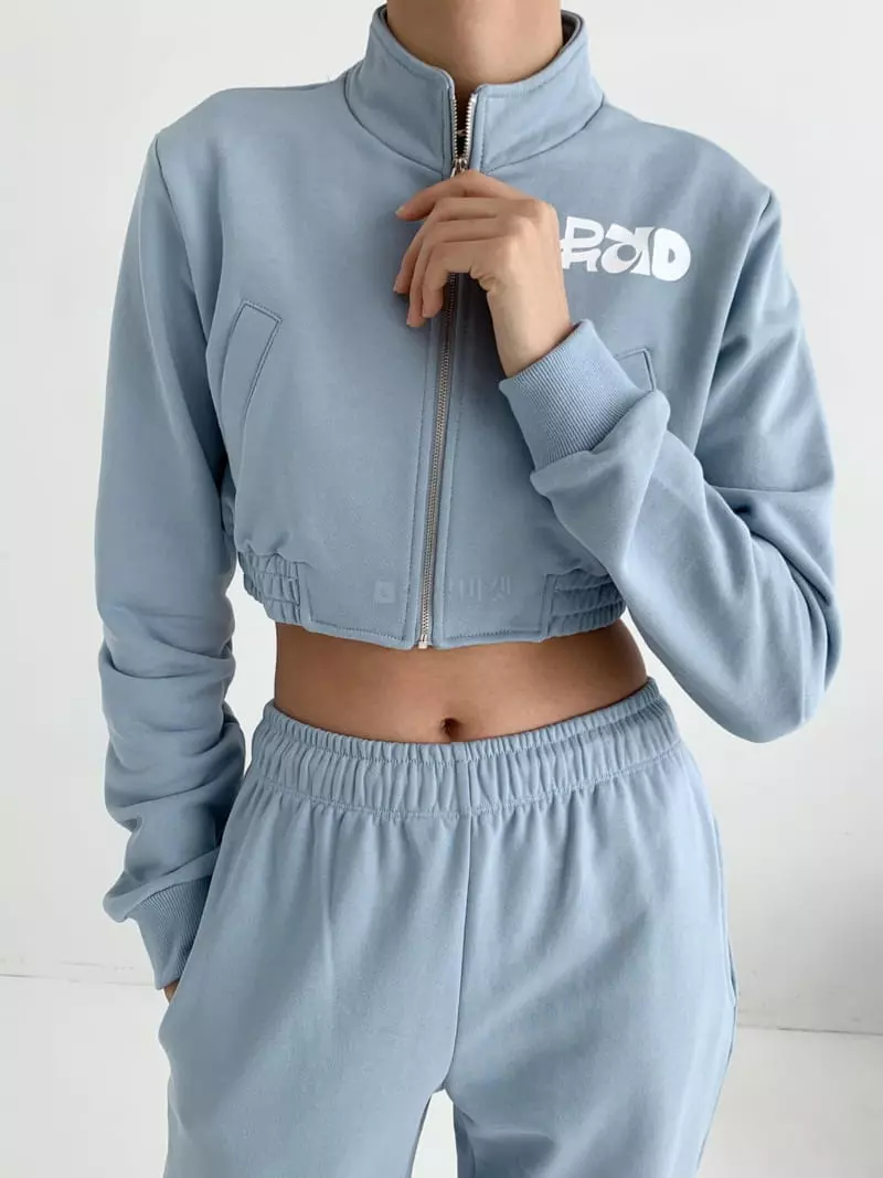 Feffer - Korean Women Fashion - #momslook - Army Zip-up - 2