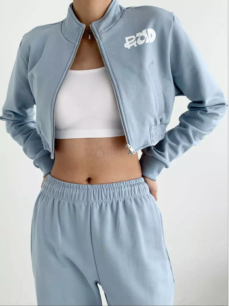 Feffer - Korean Women Fashion - #womensfashion - Army Zip-up - 3