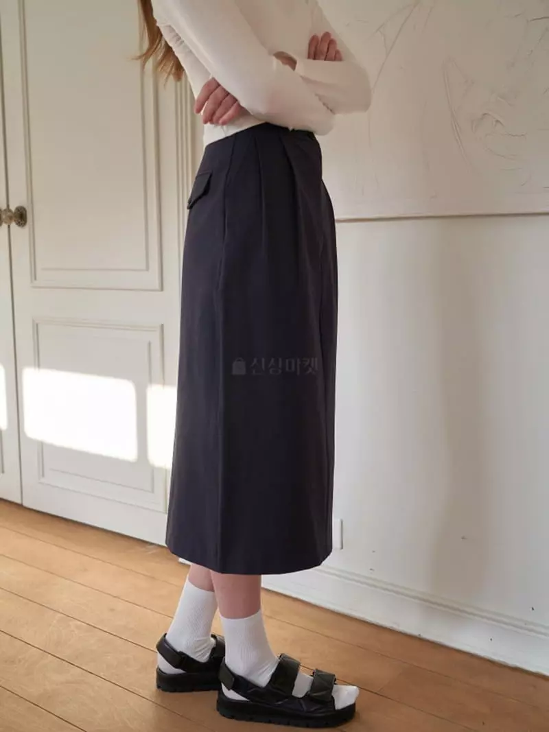 Ff - Korean Women Fashion - #momslook - Mob Cotton Skirt - 3