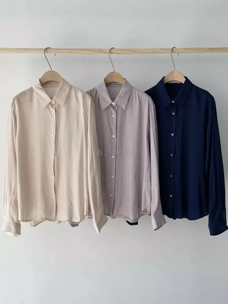 Ff - Korean Women Fashion - #womensfashion - Mood Silky Blouse - 4