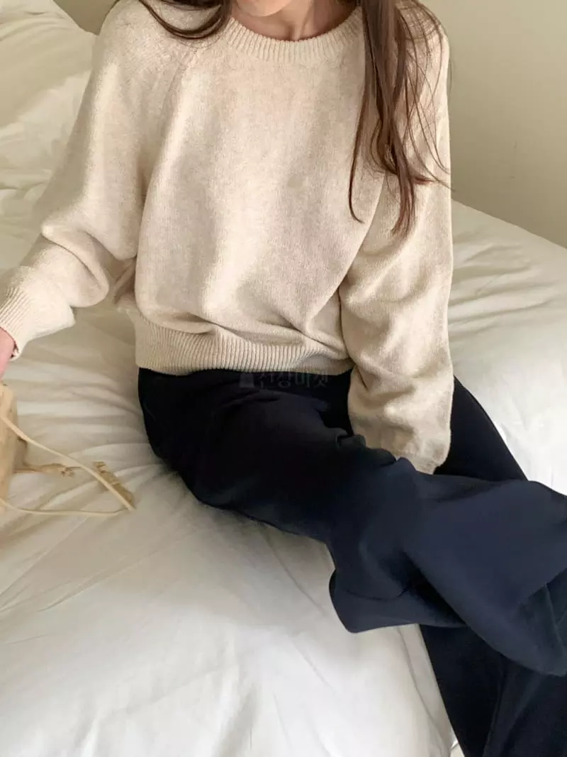 Ff - Korean Women Fashion - #momslook - Diaro Knit Tee