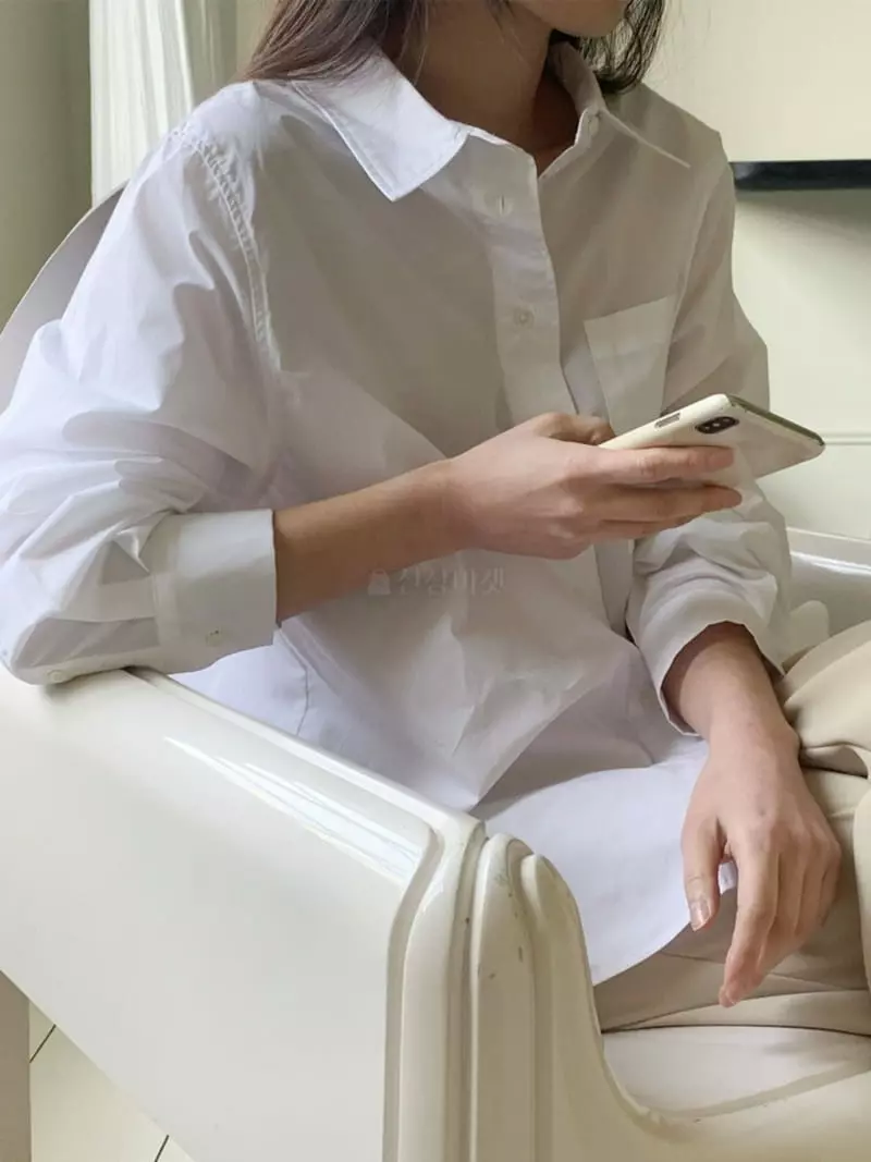 Ff - Korean Women Fashion - #thelittlethings - Daily Cotton Shirt - 2