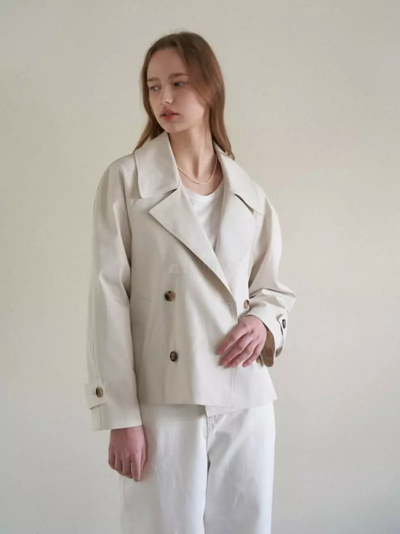 Ff - Korean Women Fashion - #womensfashion - Pint Shorts Trench Coat - 3