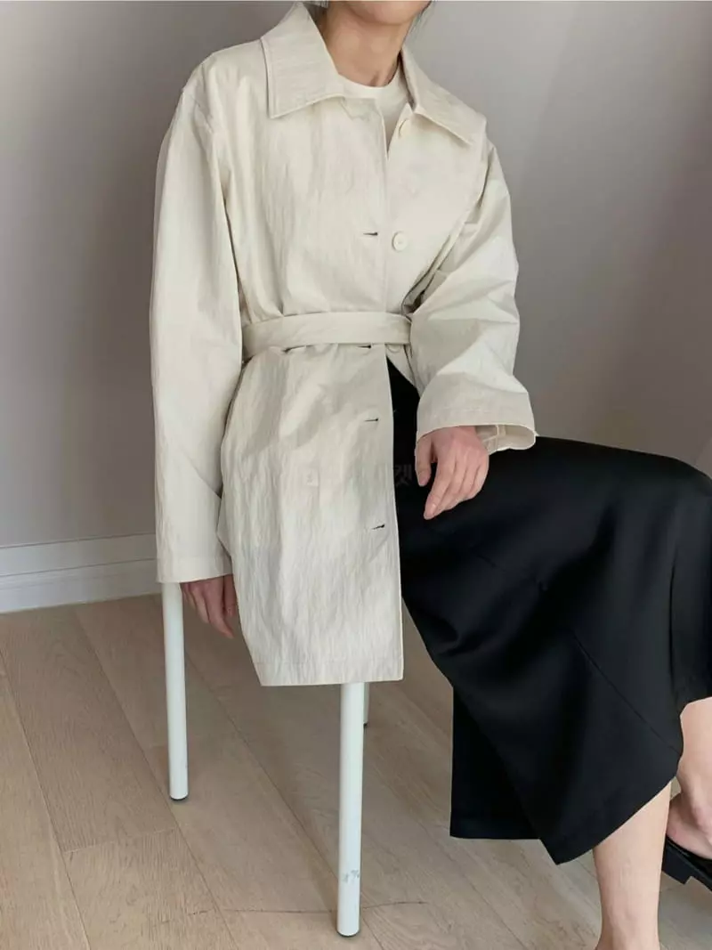 Ff - Korean Women Fashion - #womensfashion - Sander Half Trench Coat