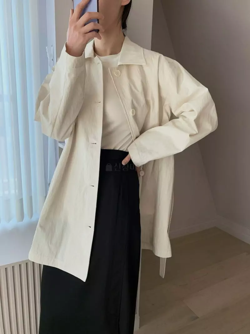 Ff - Korean Women Fashion - #womensfashion - Sander Half Trench Coat - 3