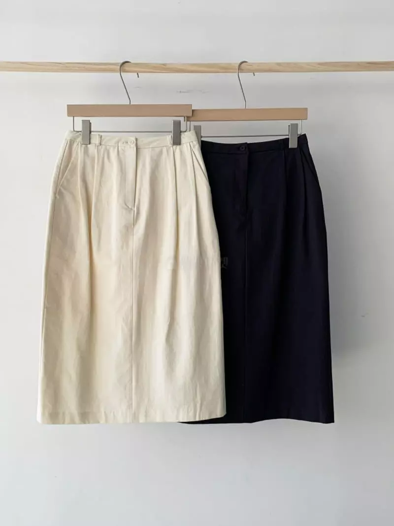 Ff - Korean Women Fashion - #momslook - Mob Cotton Skirt - 4