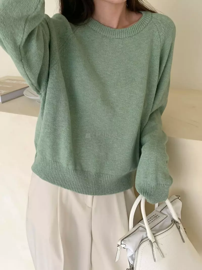 Ff - Korean Women Fashion - #momslook - Diaro Knit Tee - 4