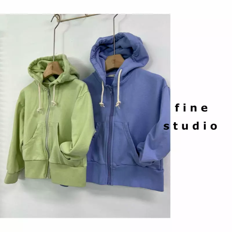 Fine Studio - Korean Children Fashion - #Kfashion4kids - Lion Zip-up