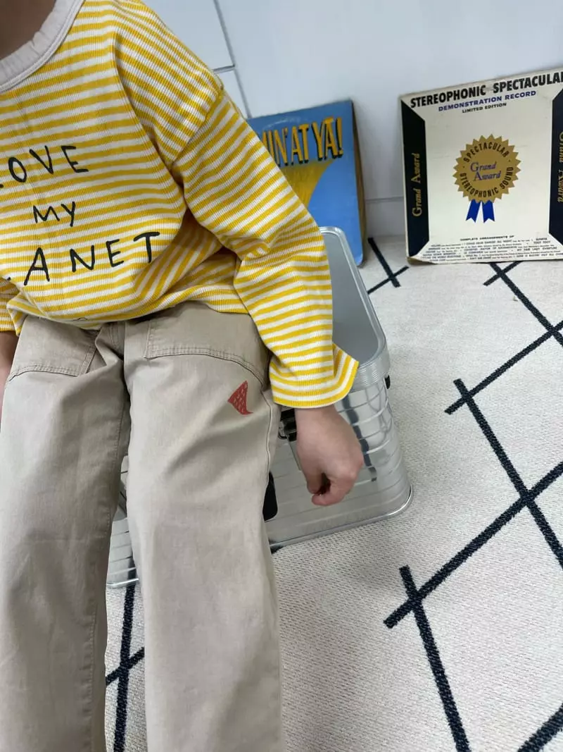Fine Studio - Korean Children Fashion - #Kfashion4kids - Love Stripes Tee - 11