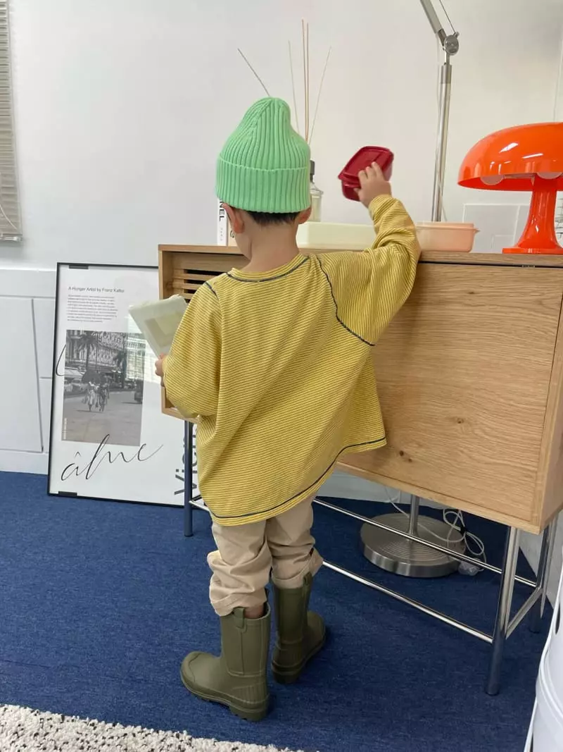 Fine Studio - Korean Children Fashion - #childrensboutique - Roy Stripes Tee - 3