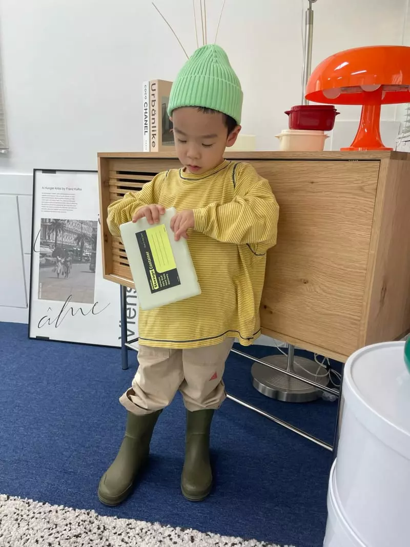 Fine Studio - Korean Children Fashion - #childrensboutique - Roy Stripes Tee - 4