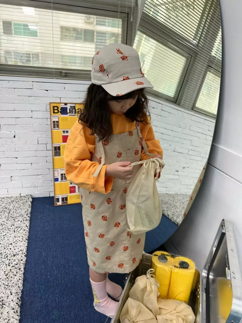 Fine Studio - Korean Children Fashion - #designkidswear - Tiger Dungarees One-piece - 12