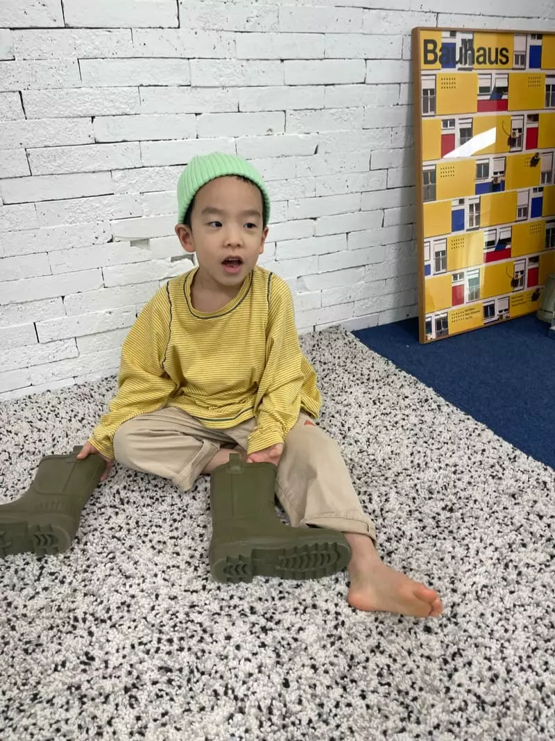 Fine Studio - Korean Children Fashion - #discoveringself - Roy Stripes Tee - 5