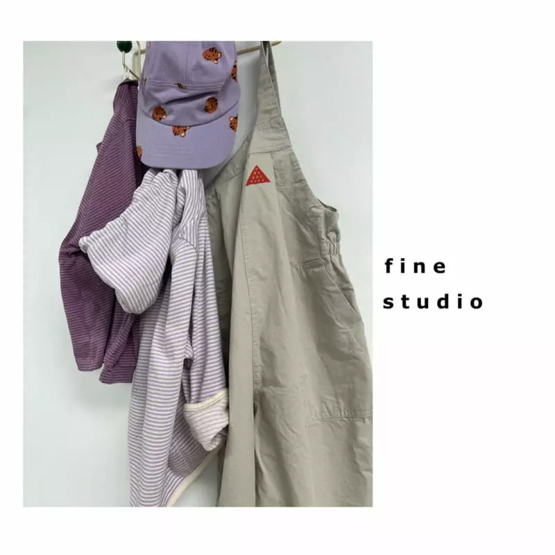 Fine Studio - Korean Children Fashion - #discoveringself - Bio Dungarees Pants with Mom