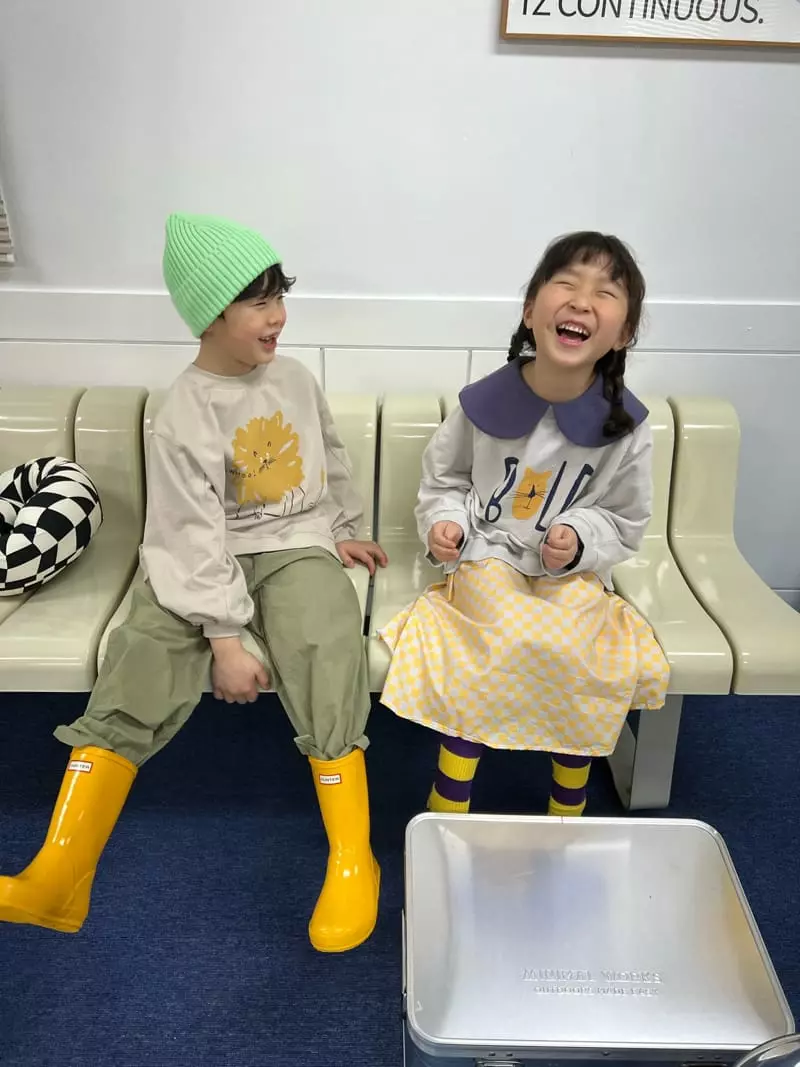 Fine Studio - Korean Children Fashion - #fashionkids - Lion Sweatshirt - 10