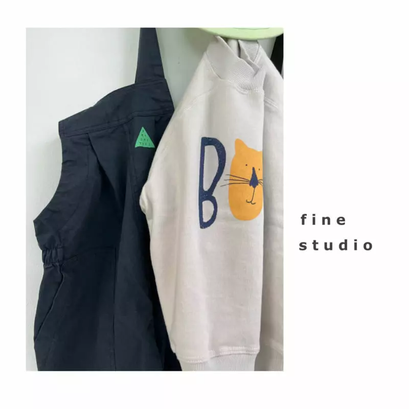 Fine Studio - Korean Children Fashion - #fashionkids - Bio Dungarees Pants with Mom - 2