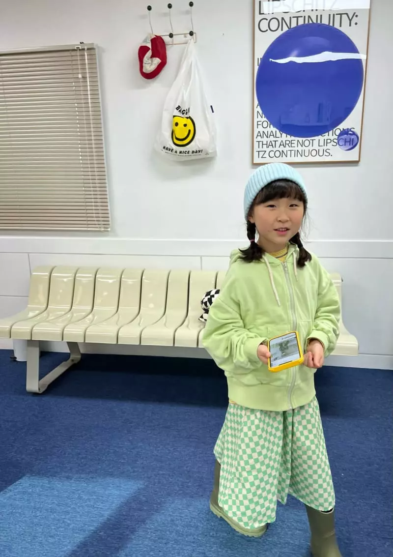 Fine Studio - Korean Children Fashion - #kidsshorts - Chess Skirt - 2