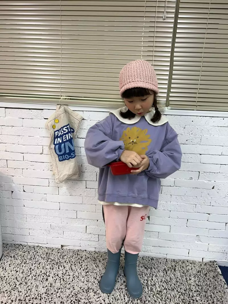 Fine Studio - Korean Children Fashion - #kidsstore - Lion Sweatshirt - 12