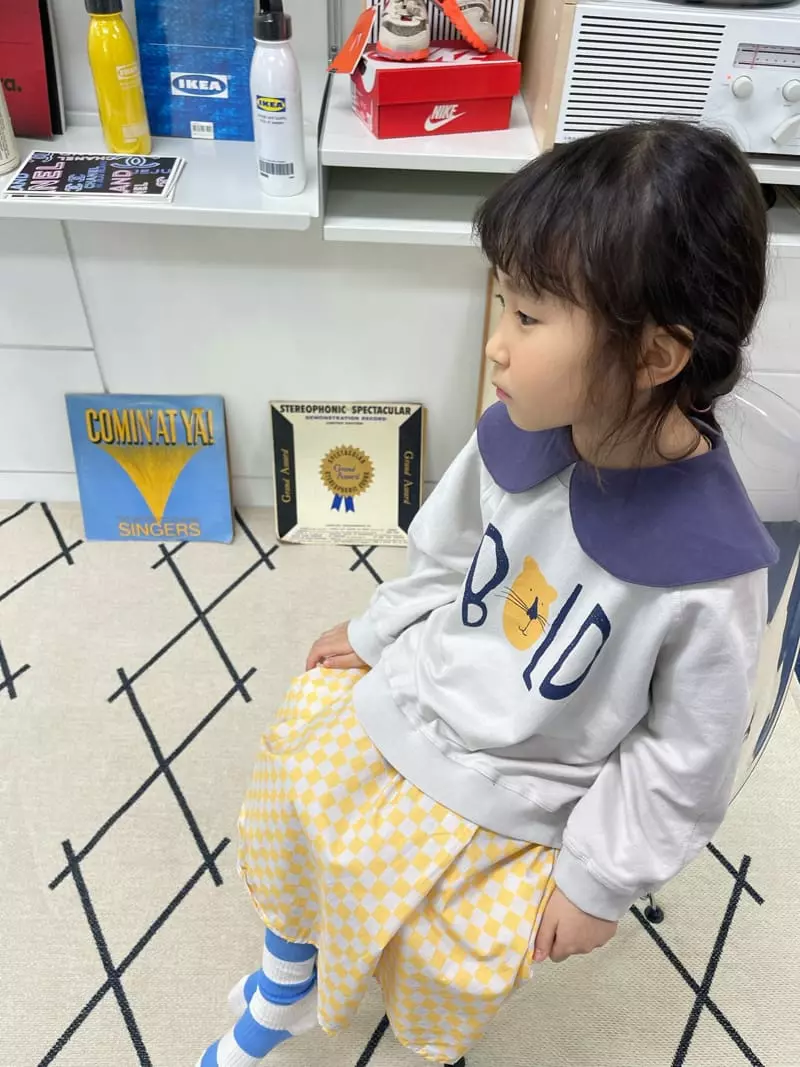 Fine Studio - Korean Children Fashion - #kidsstore - Bold Sweatshirt - 11